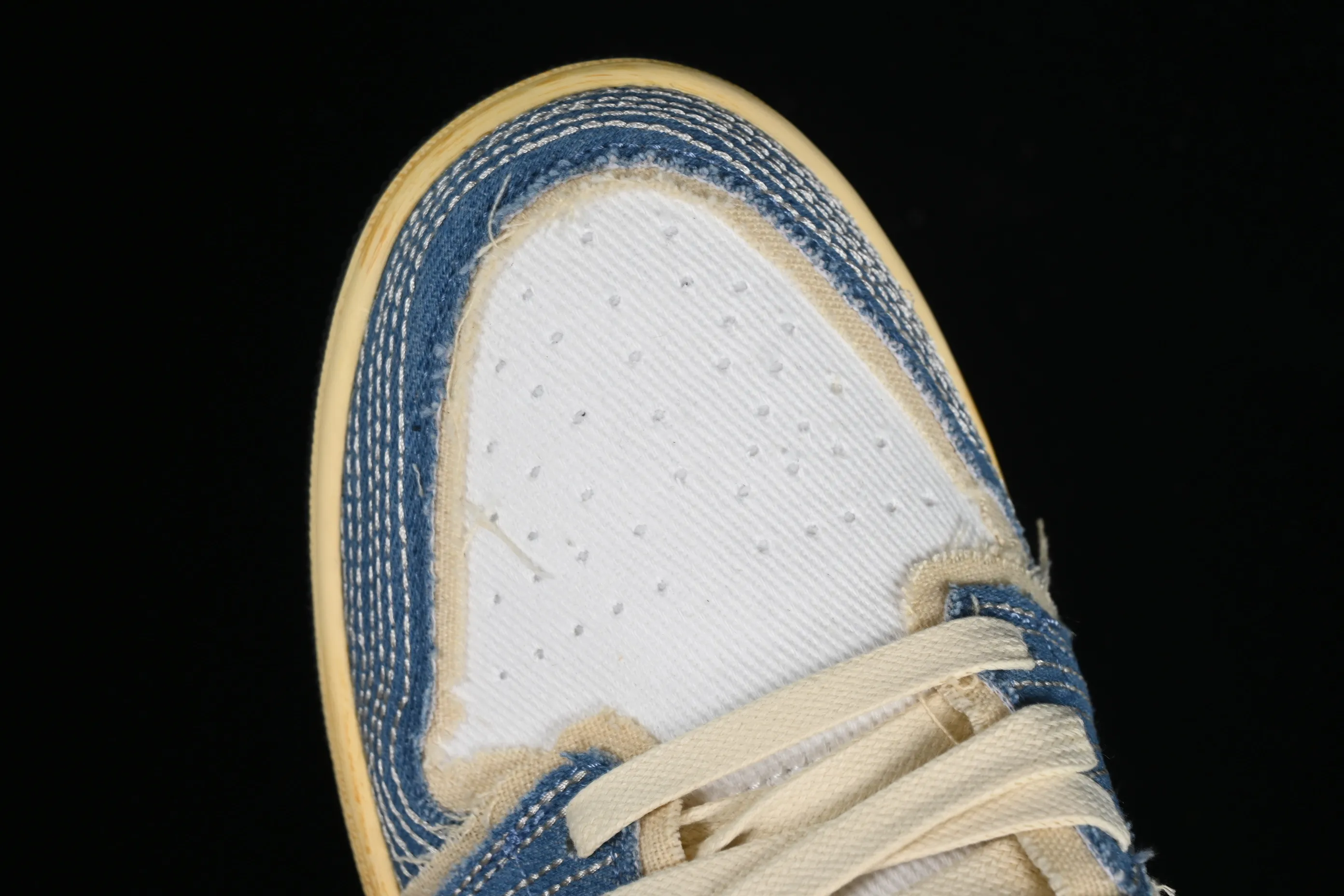 All categories Air Jordan Jordan series basketball shoes Air Jordan 1 Low Air Jordan 1 Low SE "WRMK" AJ1 Joe 1 Sashiko embroidery low-top cultural casual sneakers FN7670-493
